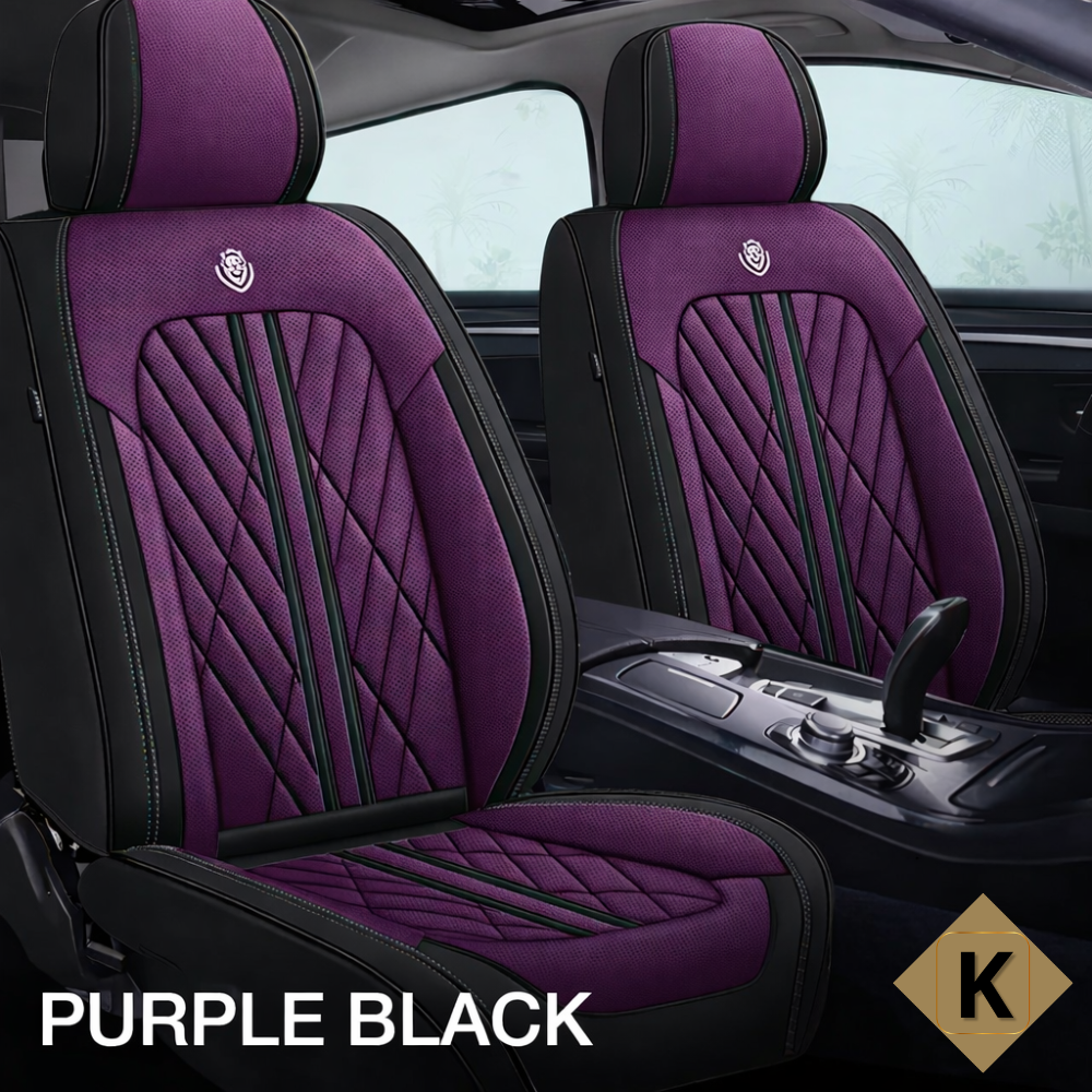 Kavaro™ Premium Leather Car Seat Covers — Universal Fit