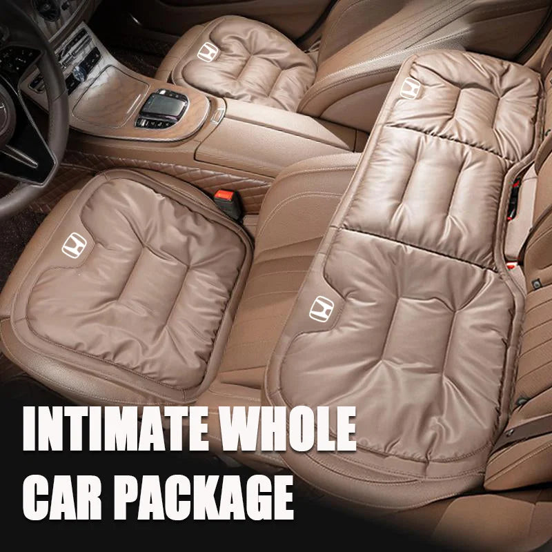 Skin-friendly and anti-fouling leather seat cushions