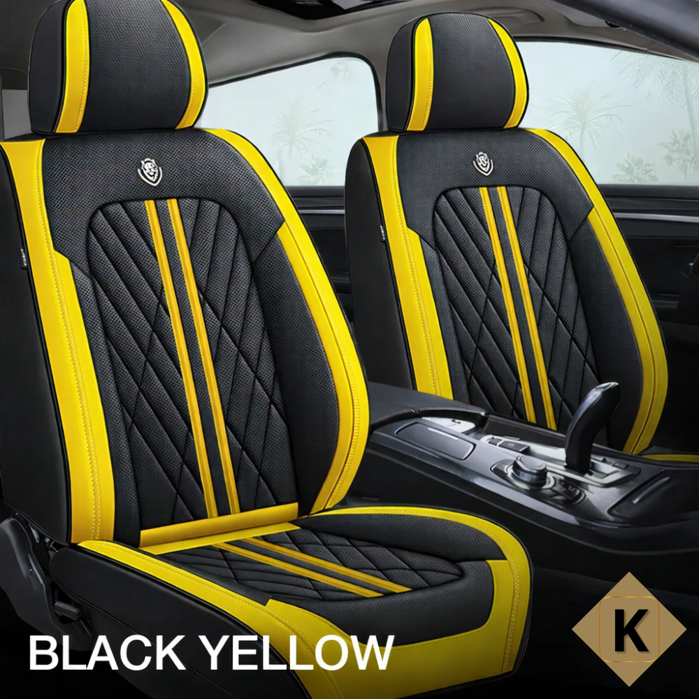 Kavaro™ Premium Leather Car Seat Covers — Universal Fit