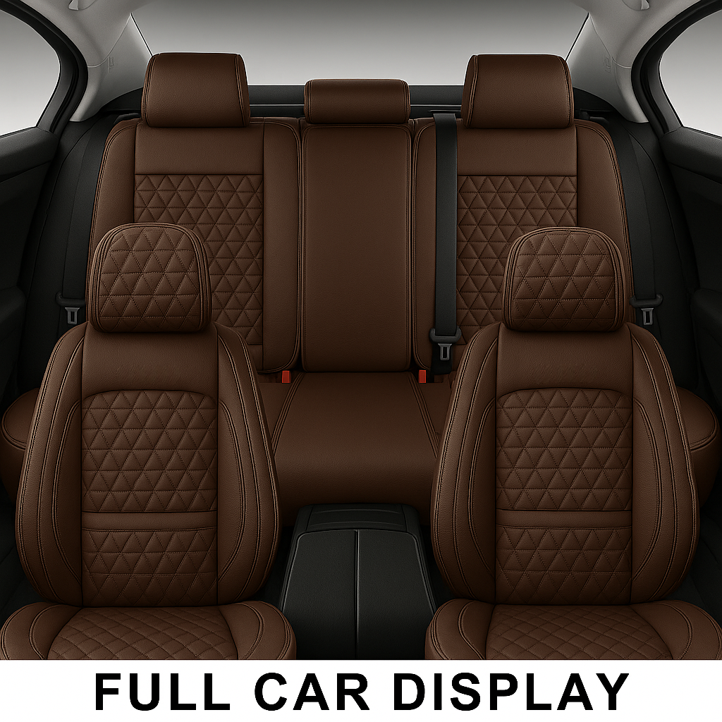 AeroFit Luxury™ Precision-Tailored Seat Covers