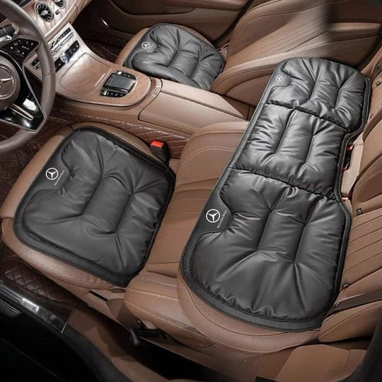 Skin-friendly and anti-fouling leather seat cushions