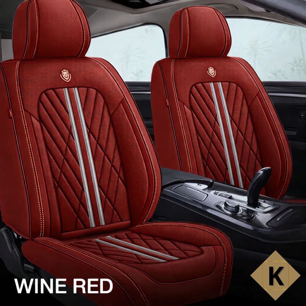 Kavaro™ Premium Leather Car Seat Covers — Universal Fit