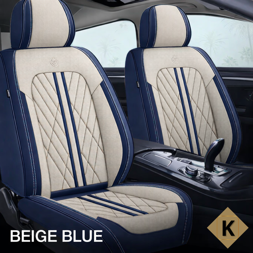 Kavaro™ Premium Leather Car Seat Covers — Universal Fit