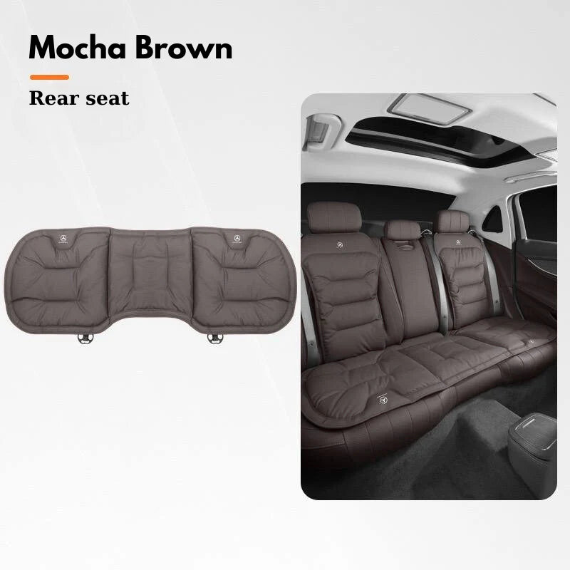 Skin-friendly and anti-fouling leather seat cushions