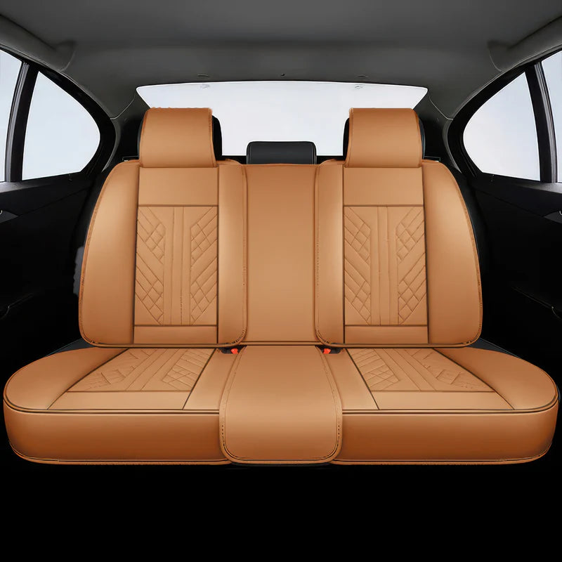 Kavaro™ Premium Leather Car Seat Covers — Universal Fit