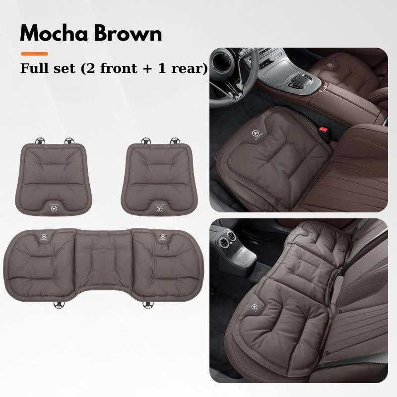 Skin-friendly and anti-fouling leather seat cushions