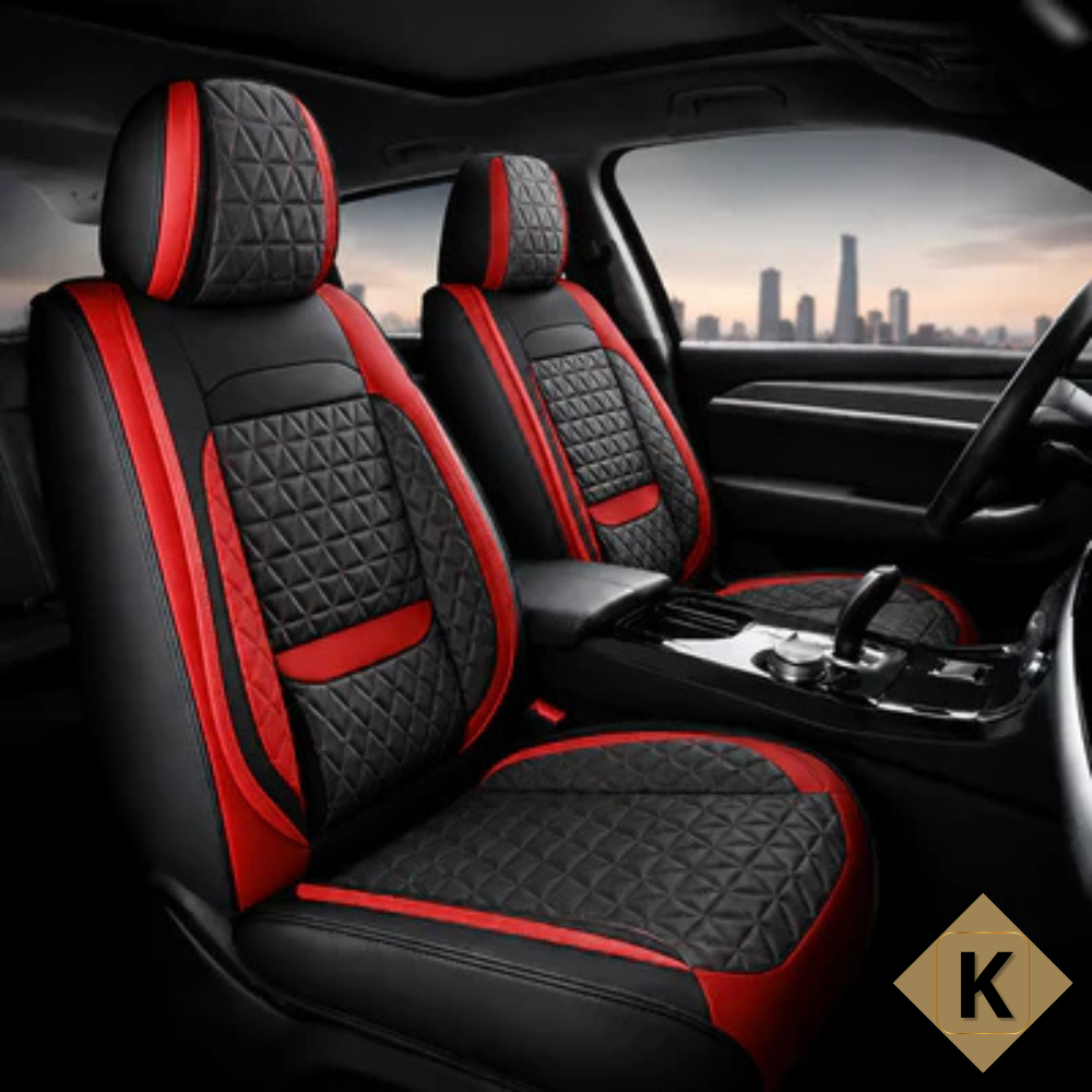 Kavaro™ Premium Nappa Leather Seat Covers | Custom Fit for Cars, SUVs & Trucks