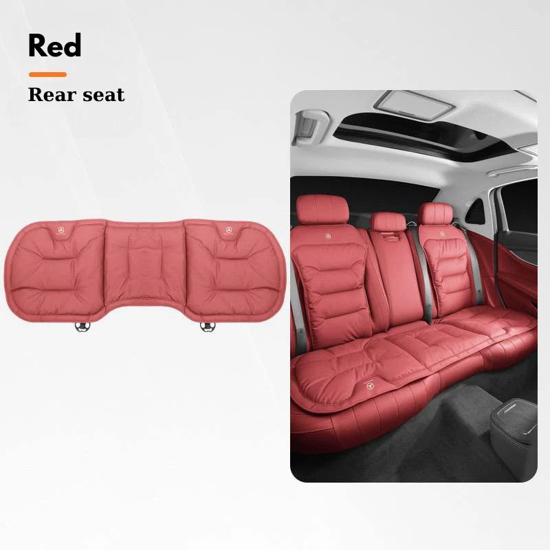 Skin-friendly and anti-fouling leather seat cushions