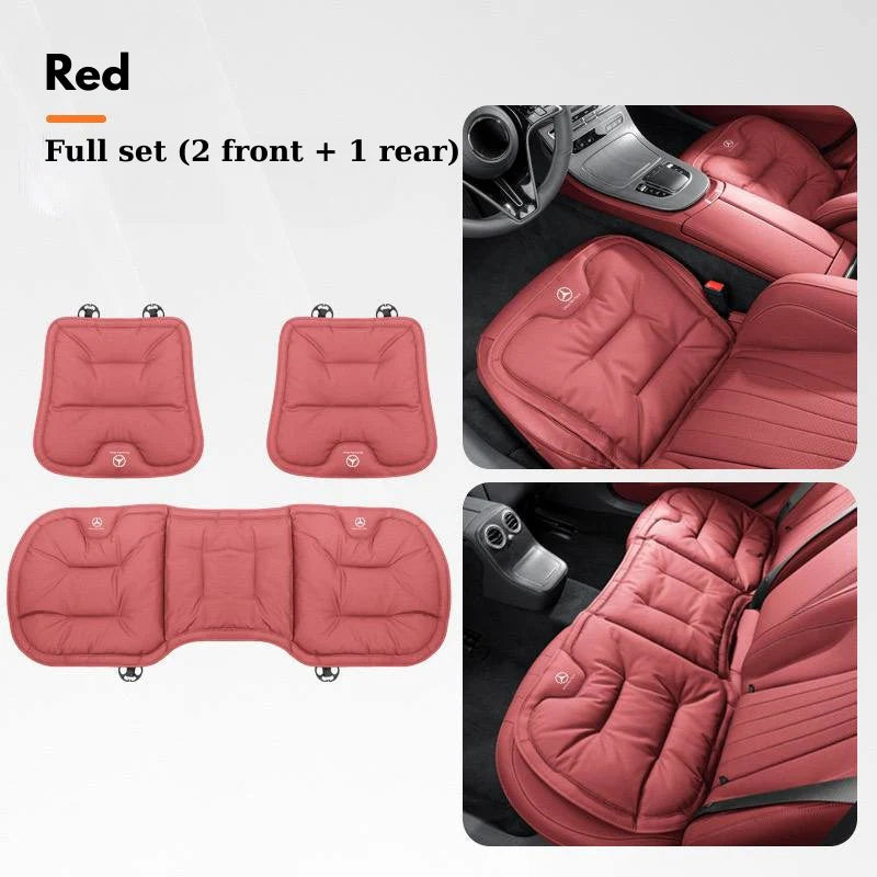 Skin-friendly and anti-fouling leather seat cushions