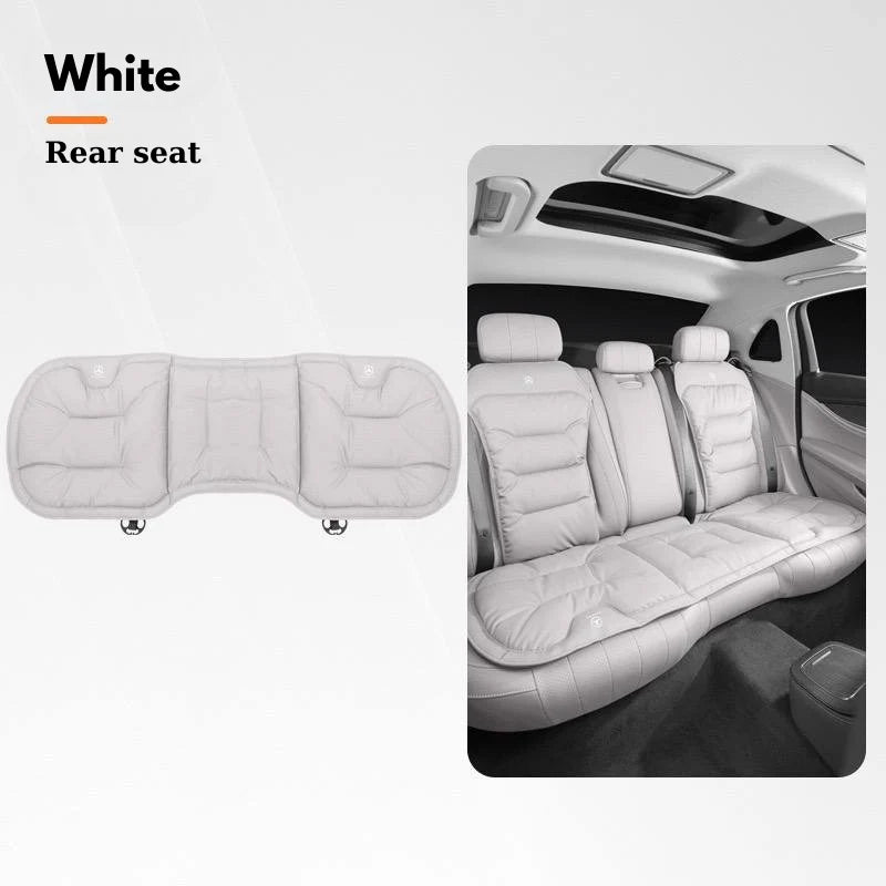 Skin-friendly and anti-fouling leather seat cushions