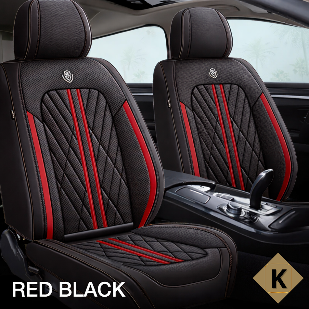 Kavaro™ Premium Leather Car Seat Covers — Universal Fit
