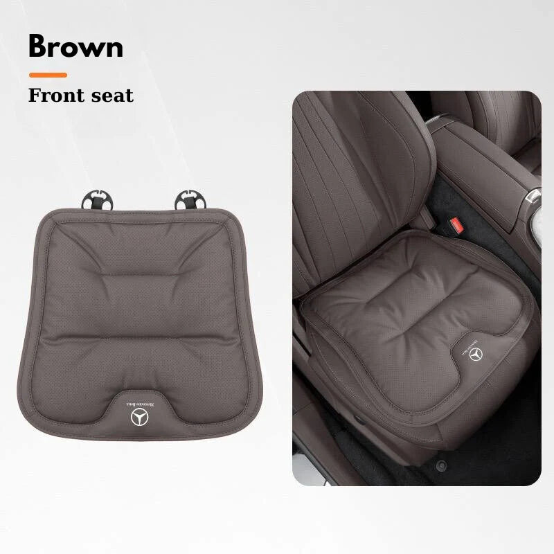 Skin-friendly and anti-fouling leather seat cushions
