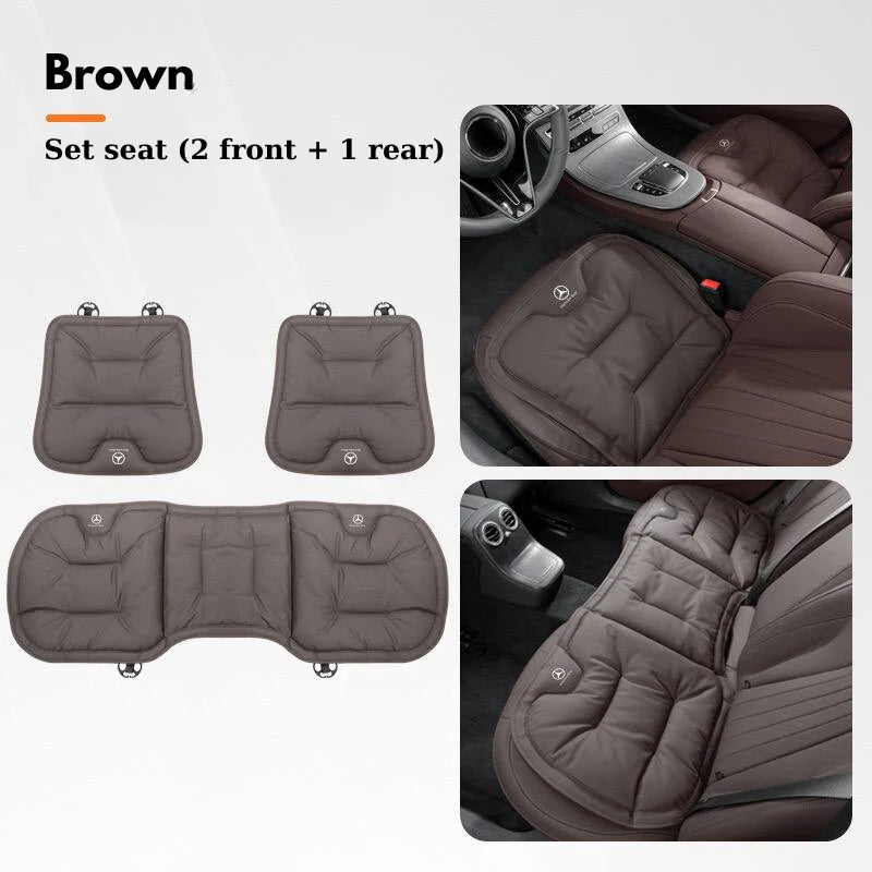 Skin-friendly and anti-fouling leather seat cushions