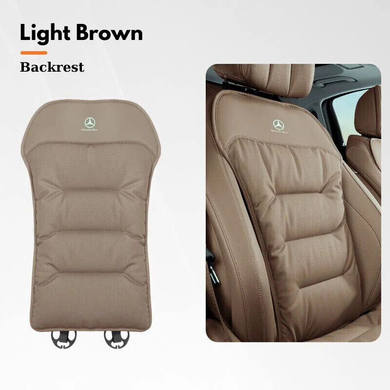 Skin-friendly and anti-fouling leather seat cushions