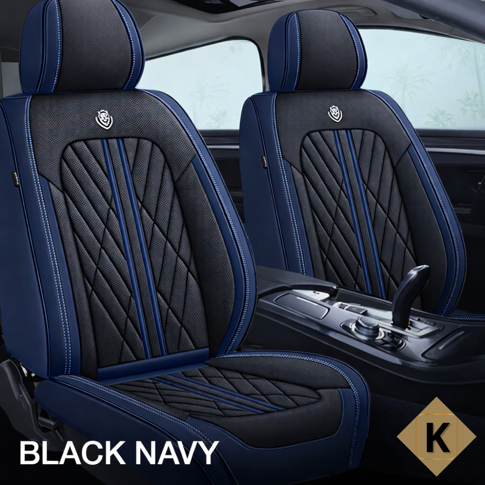 Kavaro™ Premium Leather Car Seat Covers — Universal Fit