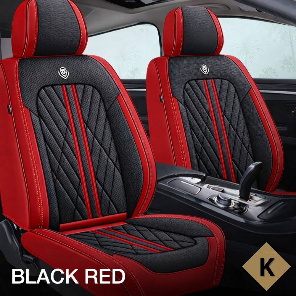 Kavaro™ Premium Leather Car Seat Covers — Universal Fit