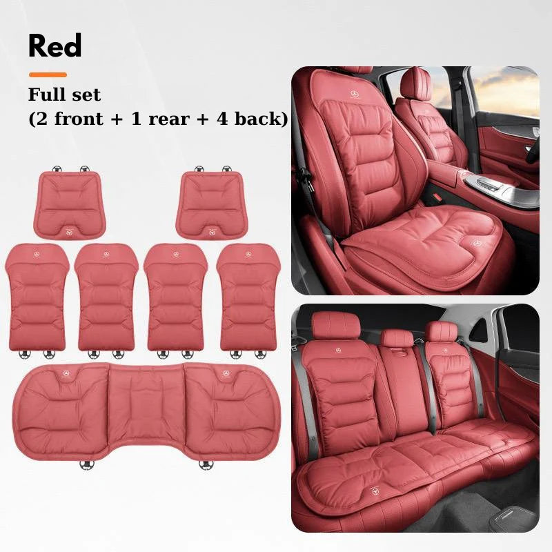Skin-friendly and anti-fouling leather seat cushions