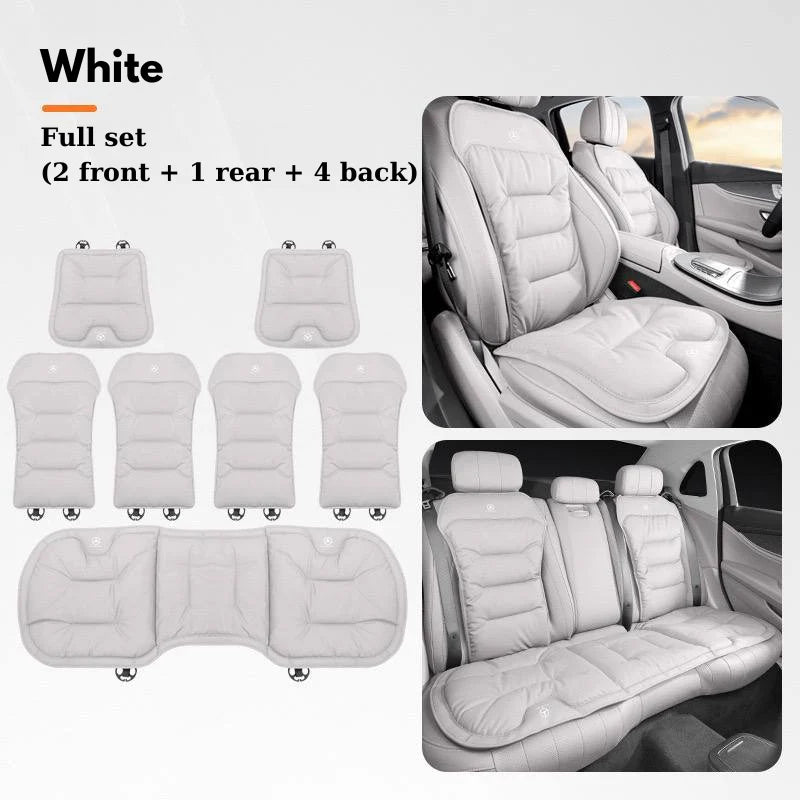 Skin-friendly and anti-fouling leather seat cushions