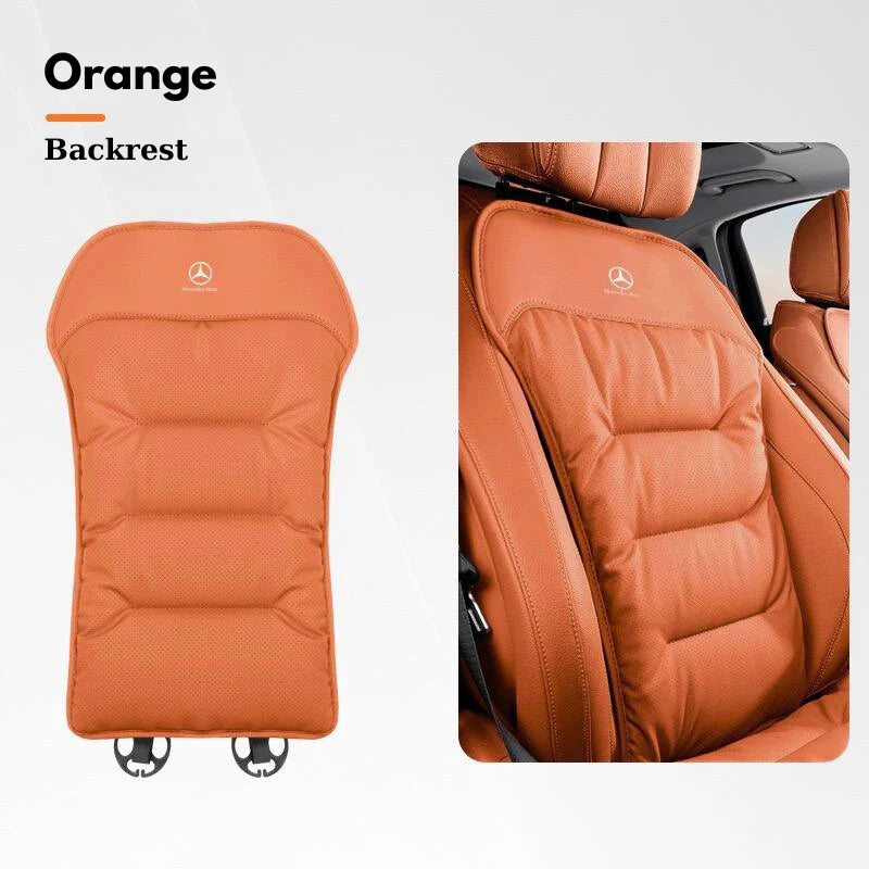 Skin-friendly and anti-fouling leather seat cushions