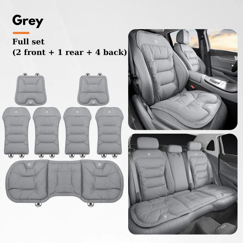 Skin-friendly and anti-fouling leather seat cushions
