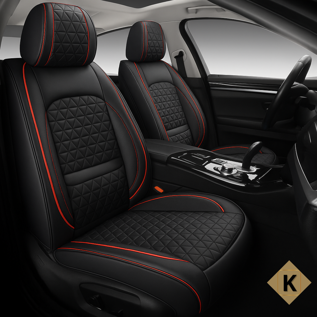 Kavaro™ Premium Nappa Leather Seat Covers | Custom Fit for Cars, SUVs & Trucks