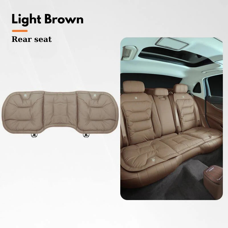 Skin-friendly and anti-fouling leather seat cushions