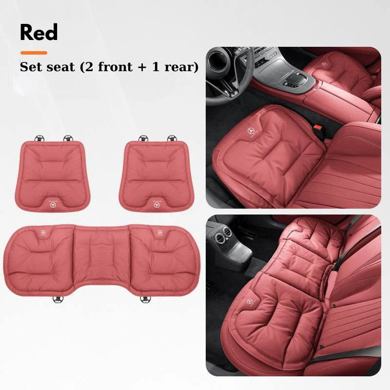 Skin-friendly and anti-fouling leather seat cushions
