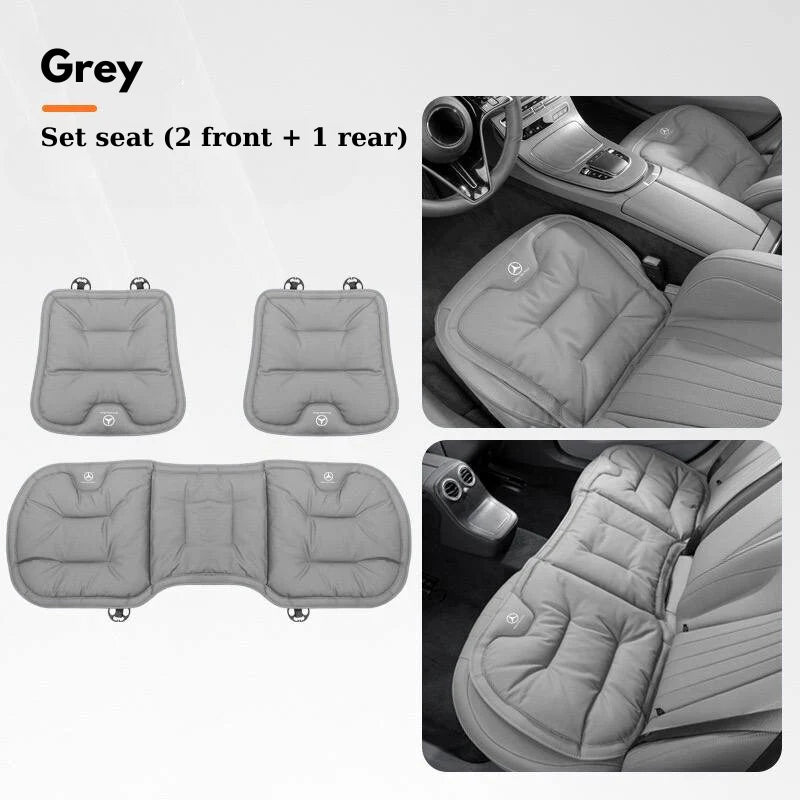 Skin-friendly and anti-fouling leather seat cushions