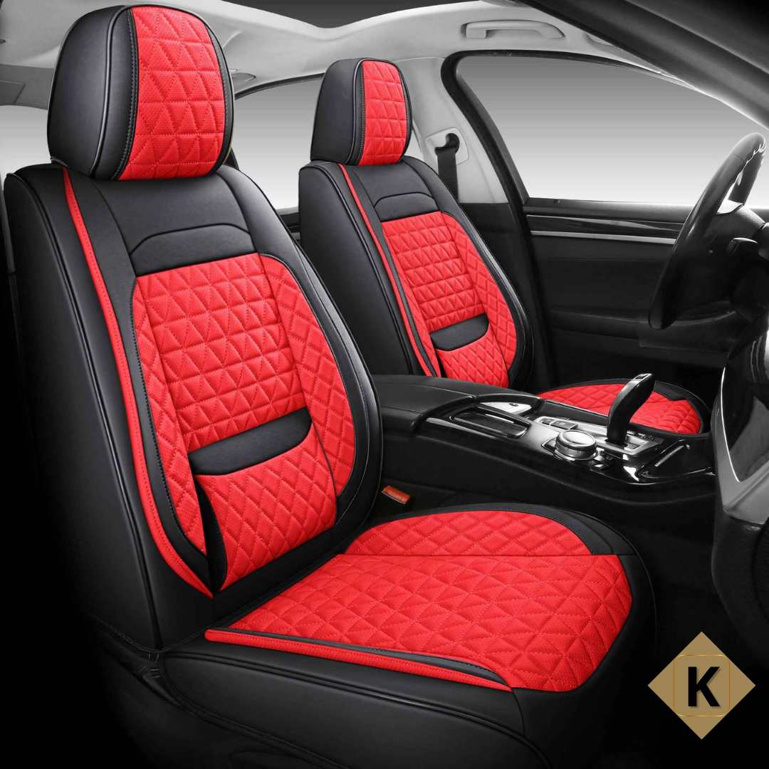 Kavaro™ Premium Nappa Leather Seat Covers | Custom Fit for Cars, SUVs & Trucks