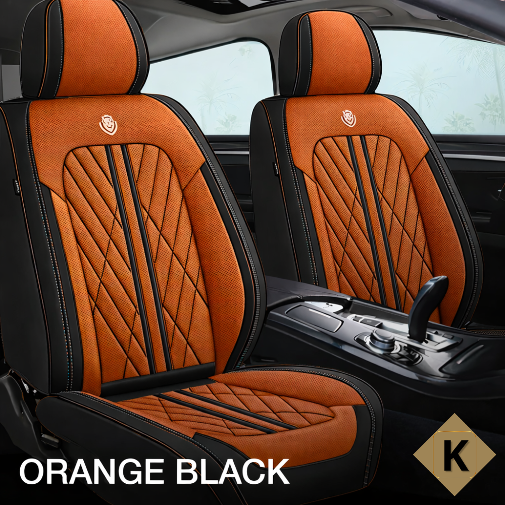 Kavaro™ Premium Leather Car Seat Covers — Universal Fit