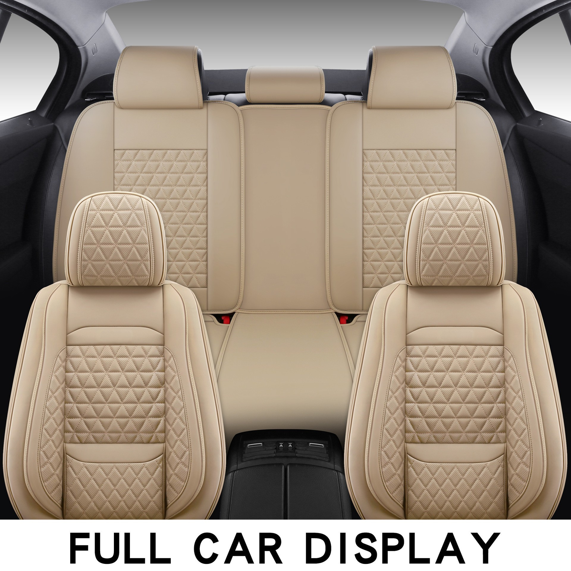 Kavaro™ Premium Nappa Leather Seat Covers | Custom Fit for Cars, SUVs & Trucks