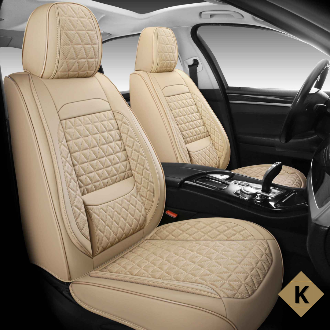 Kavaro™ Premium Nappa Leather Seat Covers | Custom Fit for Cars, SUVs & Trucks